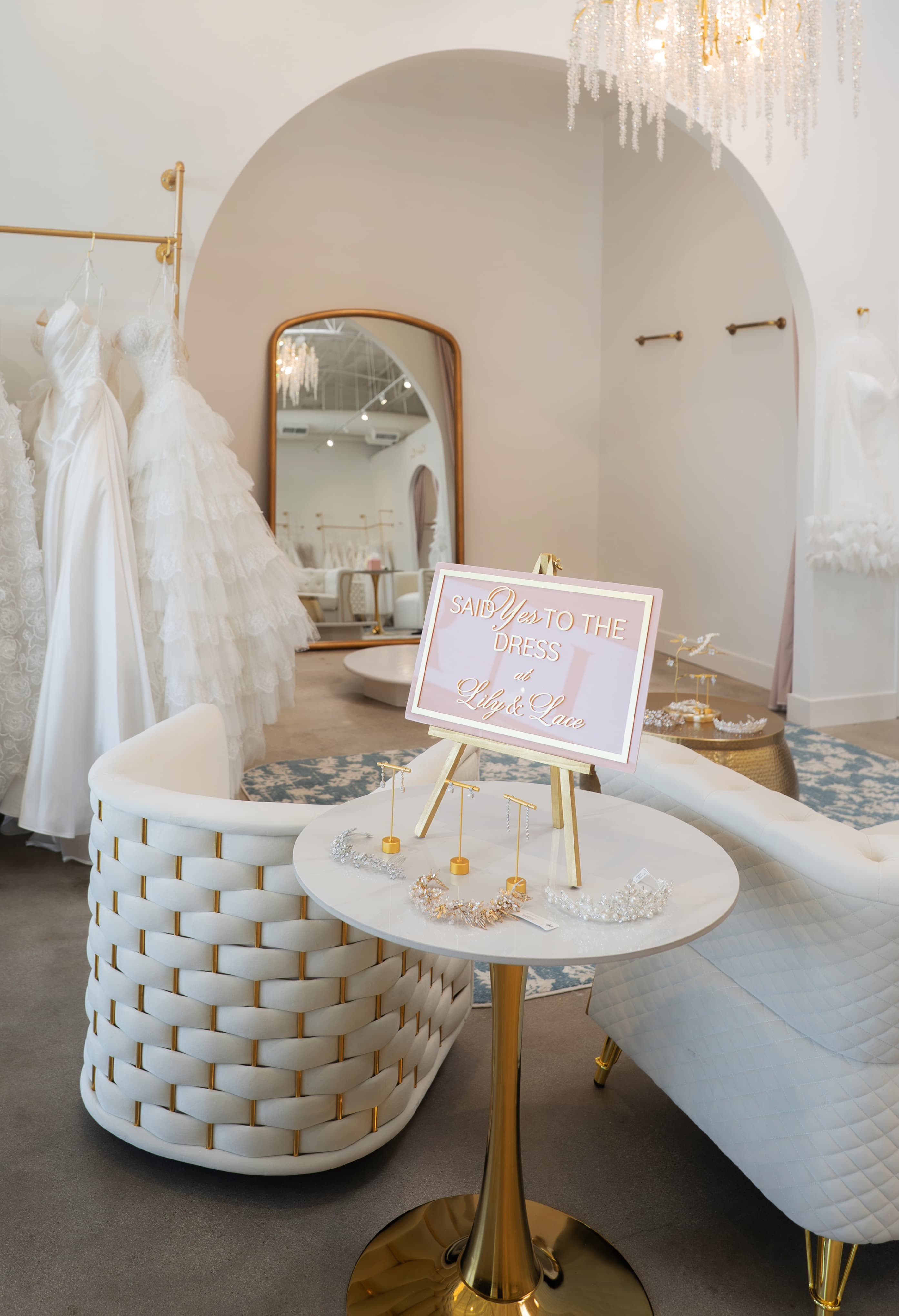 Lily and Lace Bride boutique in the Dallas Design District