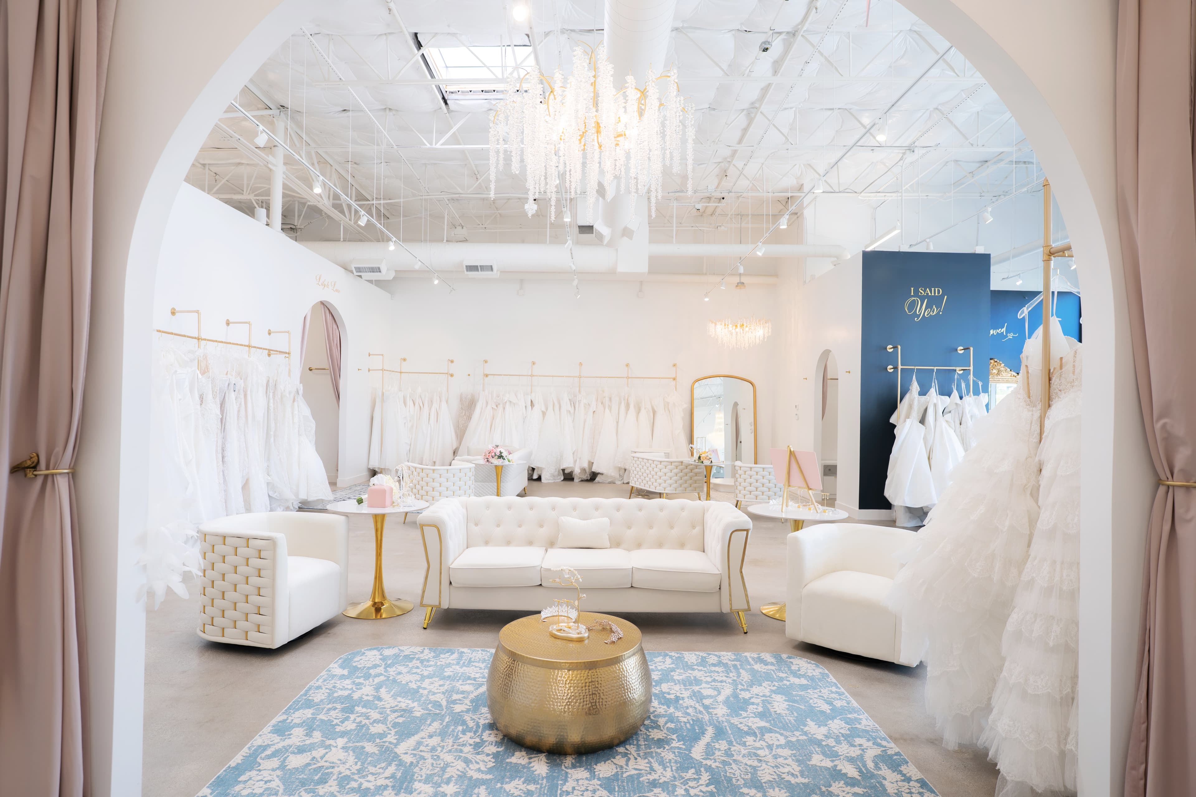 Lily and Lace Bride boutique in the Dallas Design District
