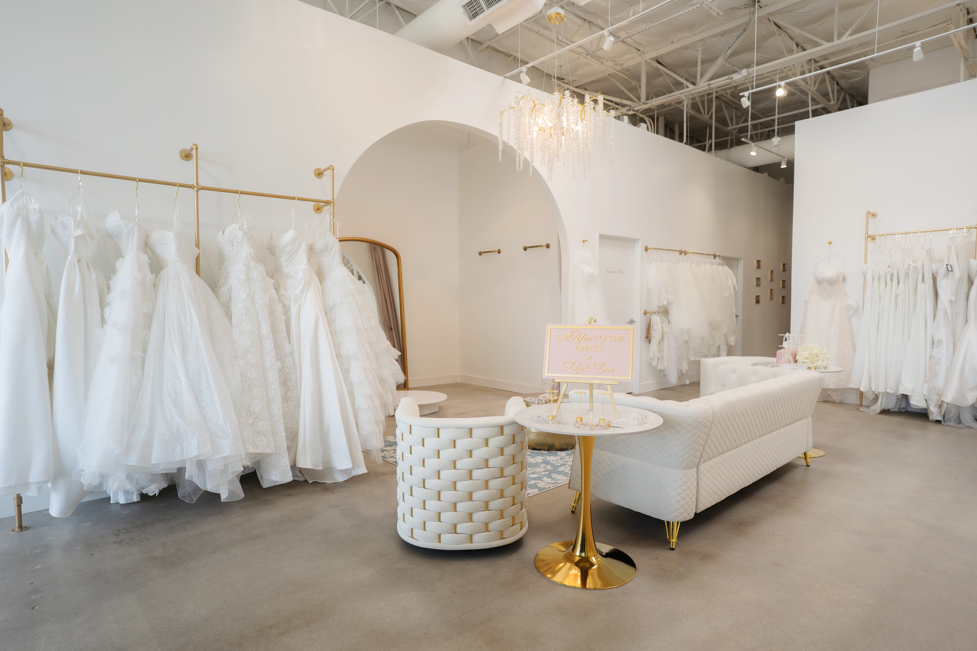 Lily and Lace Bride boutique in the Dallas Design District