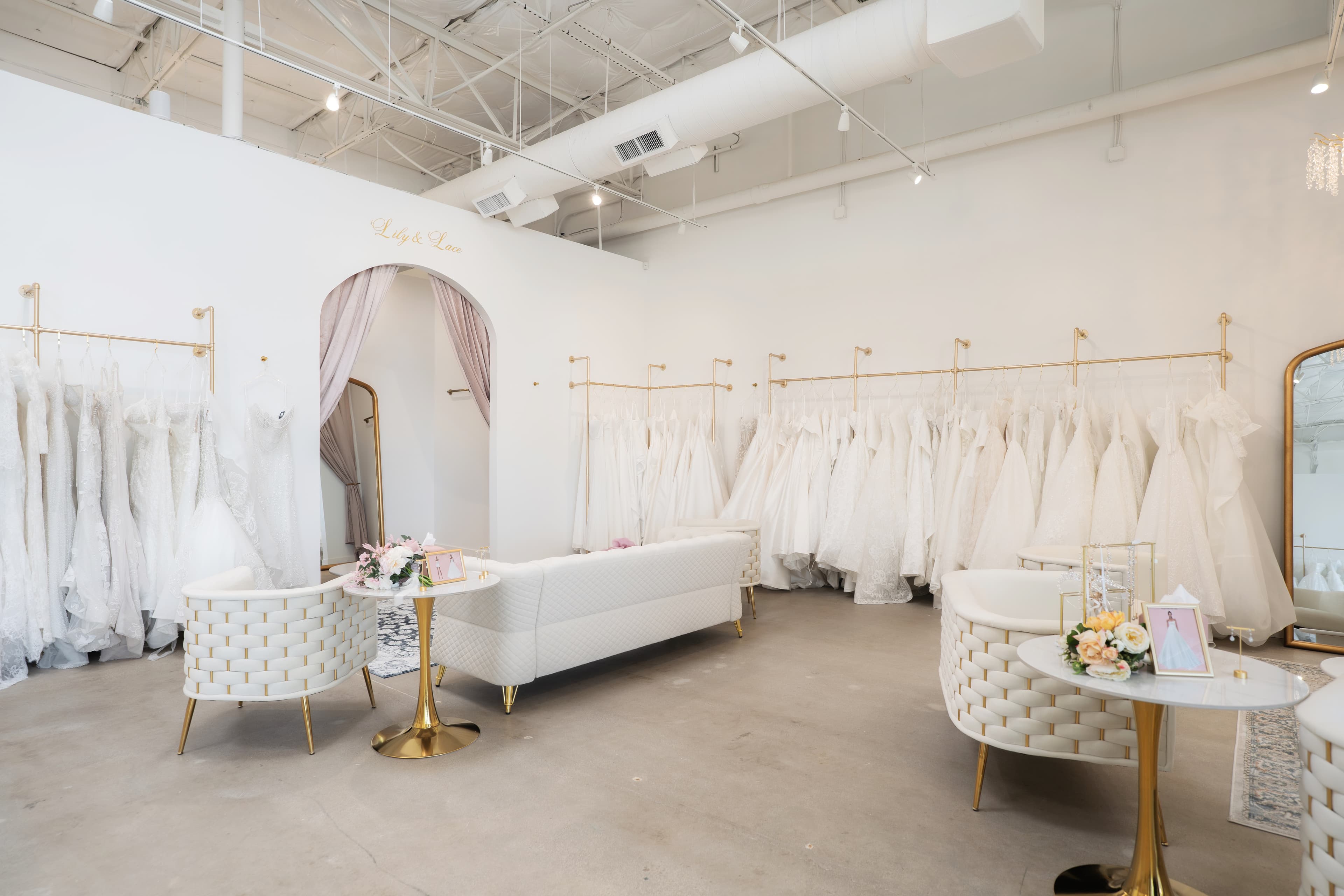 Lily and Lace Bride boutique in the Dallas Design District